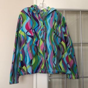 Bright Colored Hanna Andersson Fleece Jacket - EUC